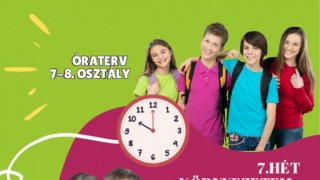 7. hét első hónap 7-8. osztály óraterve